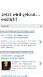 Mobile Screenshot of jetztwirdgebaut.blogspot.com