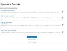 Tablet Screenshot of gymnasticsuccess.blogspot.com