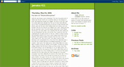 Desktop Screenshot of jamaica411.blogspot.com