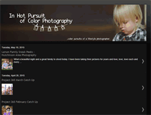 Tablet Screenshot of inhotpursuitofcolor.blogspot.com