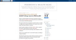 Desktop Screenshot of pedimedica.blogspot.com