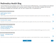 Tablet Screenshot of pedimedica.blogspot.com