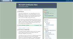 Desktop Screenshot of mscertification.blogspot.com