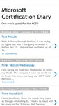 Mobile Screenshot of mscertification.blogspot.com