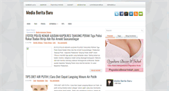 Desktop Screenshot of mediaberitabaru.blogspot.com