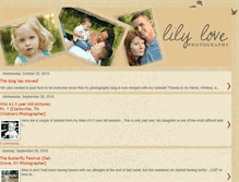 Tablet Screenshot of lilylovephotography-tn.blogspot.com