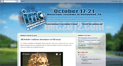 Desktop Screenshot of independentmusicconference.blogspot.com