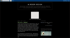 Desktop Screenshot of mrederdesign.blogspot.com