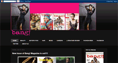 Desktop Screenshot of bangmagazineblog.blogspot.com