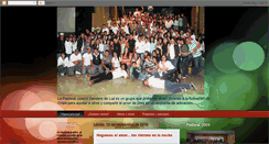 Desktop Screenshot of jovenesdesendero.blogspot.com