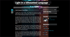 Desktop Screenshot of letstalklight.blogspot.com