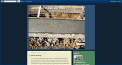 Desktop Screenshot of adenandwiley.blogspot.com