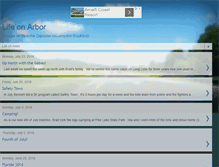Tablet Screenshot of lifeonarbor.blogspot.com