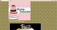 Desktop Screenshot of muaadelicias.blogspot.com