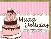 Tablet Screenshot of muaadelicias.blogspot.com