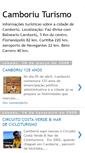 Mobile Screenshot of camboriuturismo.blogspot.com
