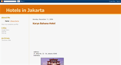 Desktop Screenshot of jakartahotels.blogspot.com