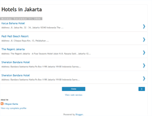 Tablet Screenshot of jakartahotels.blogspot.com