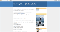 Desktop Screenshot of kiat80.blogspot.com