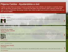 Tablet Screenshot of pajaros-caidos.blogspot.com