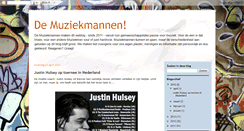 Desktop Screenshot of demuziekmannen.blogspot.com