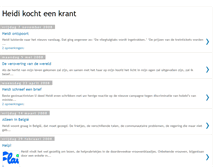 Tablet Screenshot of heidikochteenkrant.blogspot.com