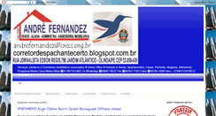 Desktop Screenshot of corretordespachantecerto.blogspot.com