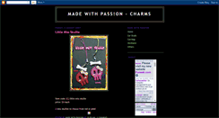 Desktop Screenshot of madewithpassion-charms.blogspot.com