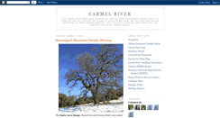 Desktop Screenshot of carmelriver.blogspot.com