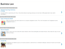 Tablet Screenshot of bizlaw2010.blogspot.com