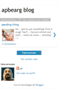 Mobile Screenshot of apbearg.blogspot.com