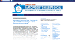 Desktop Screenshot of participacionydiversidad.blogspot.com