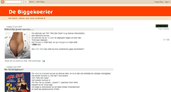 Desktop Screenshot of biggekoerier.blogspot.com