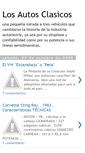 Mobile Screenshot of los-autos-clasicos.blogspot.com
