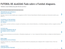 Tablet Screenshot of futeboldealagoas.blogspot.com