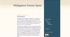 Desktop Screenshot of pinoytours.blogspot.com