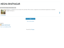 Tablet Screenshot of meghabhatnagardesigner.blogspot.com