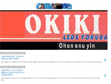 Tablet Screenshot of okikinewspapers.blogspot.com