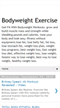 Mobile Screenshot of bodyweightexexercise.blogspot.com