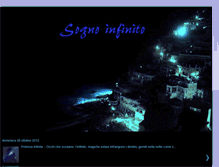 Tablet Screenshot of ilsognoinfinito.blogspot.com