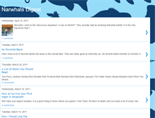 Tablet Screenshot of narwhalsdigest.blogspot.com