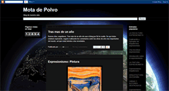 Desktop Screenshot of mota-de-polvo.blogspot.com