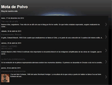 Tablet Screenshot of mota-de-polvo.blogspot.com