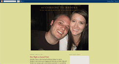 Desktop Screenshot of brookesversion.blogspot.com