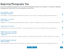 Tablet Screenshot of beginning-photographytips.blogspot.com