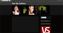 Desktop Screenshot of hairbyzaklina.blogspot.com