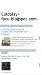 Mobile Screenshot of coldplay-facu.blogspot.com