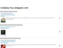 Tablet Screenshot of coldplay-facu.blogspot.com