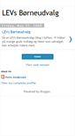 Mobile Screenshot of levsboerneudvalg.blogspot.com