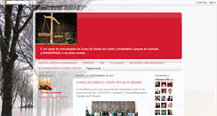 Desktop Screenshot of direito-uniandrade.blogspot.com